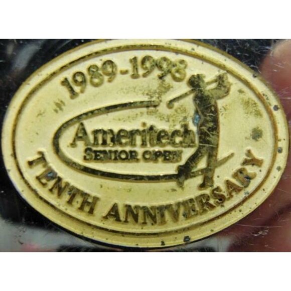 Money Clip Ameritech Senior Open Tenth Anniversary 1989-1998 PRO-AM - Picture 1 of 9
